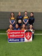 Allianz Cumann na mBunscol 5-a-side Girls’ Indoor Gaelic Football heat 3