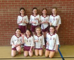 Carrickmore are Indoor Girls Champs 2015