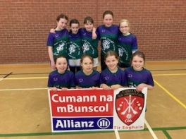  Allianz Cumann na mBunscol Girls' Indoor Football Omagh Section 8 2023