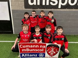 Allianz Cumann na mBunscol 5-a-side Boys’ Indoor Gaelic Football heat